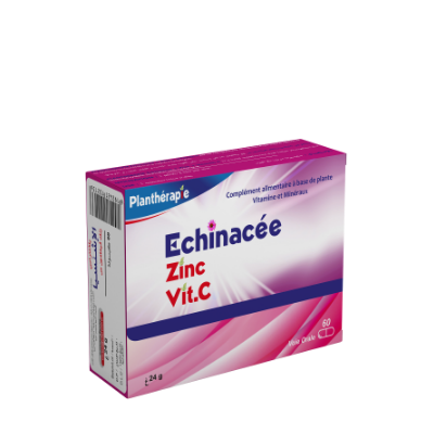 PharmaClic.tn - ECHIZINC VIT C GELULES B/60 - Parapharmacie Meilleur Prix Tunisie