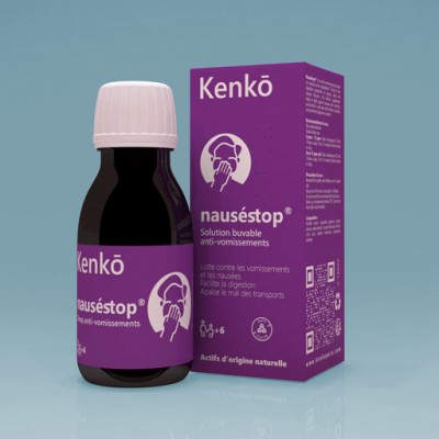 PharmaClic.tn - KENKO NAUSESTOP SIROP 120ML - Parapharmacie Meilleur Prix Tunisie