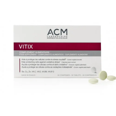 PharmaClic.tn - ACM VITIX COMPRIMES B/30 - Parapharmacie Meilleur Prix Tunisie