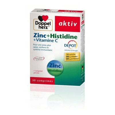 PharmaClic.tn - AKTIV ZINC+HISTIDINE+VIT.C - Parapharmacie Meilleur Prix Tunisie