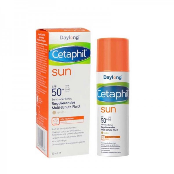 CETAPHIL SUN FACE FLUIDE TEINTE SPF50+ 50ML