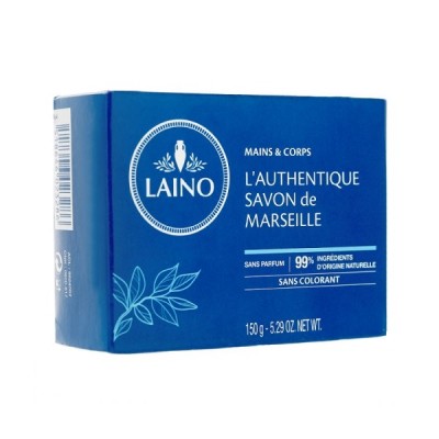 PharmaClic.tn - laino savon de marseille 150 gr - Parapharmacie Meilleur Prix Tunisie