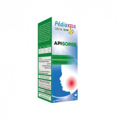 PharmaClic.tn - PEDIAKIDS APIGORGE 150ML - Parapharmacie Meilleur Prix Tunisie