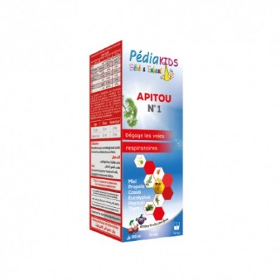 PharmaClic.tn - PEDIAKIDS APITOU N1 150ML - Parapharmacie Meilleur Prix Tunisie