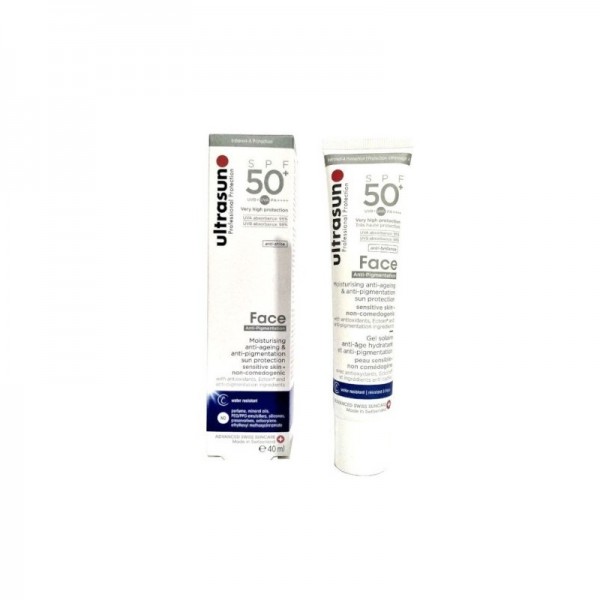 ultrasun face anti-ageing anti-pigmentation spf 50- 40ml